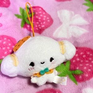 Sanrio Cogimyun Plush Keychain — Sanrio Puroland Tokyo Exclusive Citrus Summer